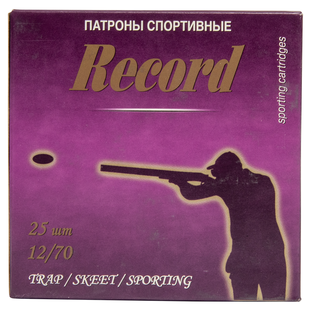 Патрон "Рекорд Спорт" 12/70 №7,5 28 г. (пачка 25шт). Фото №4