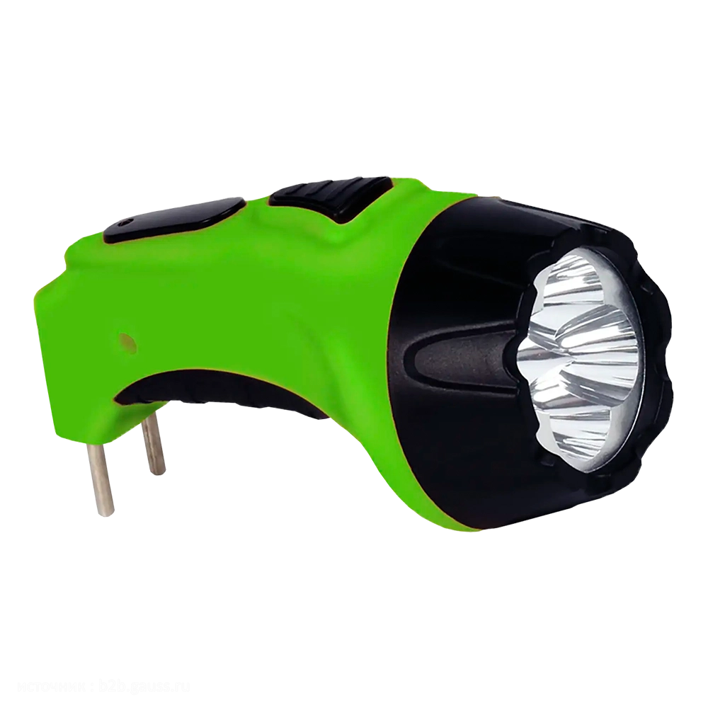 Фонарь ручной Gauss модель GFL105 7LED 60lm lead acid 700mAh LED. Фото №3