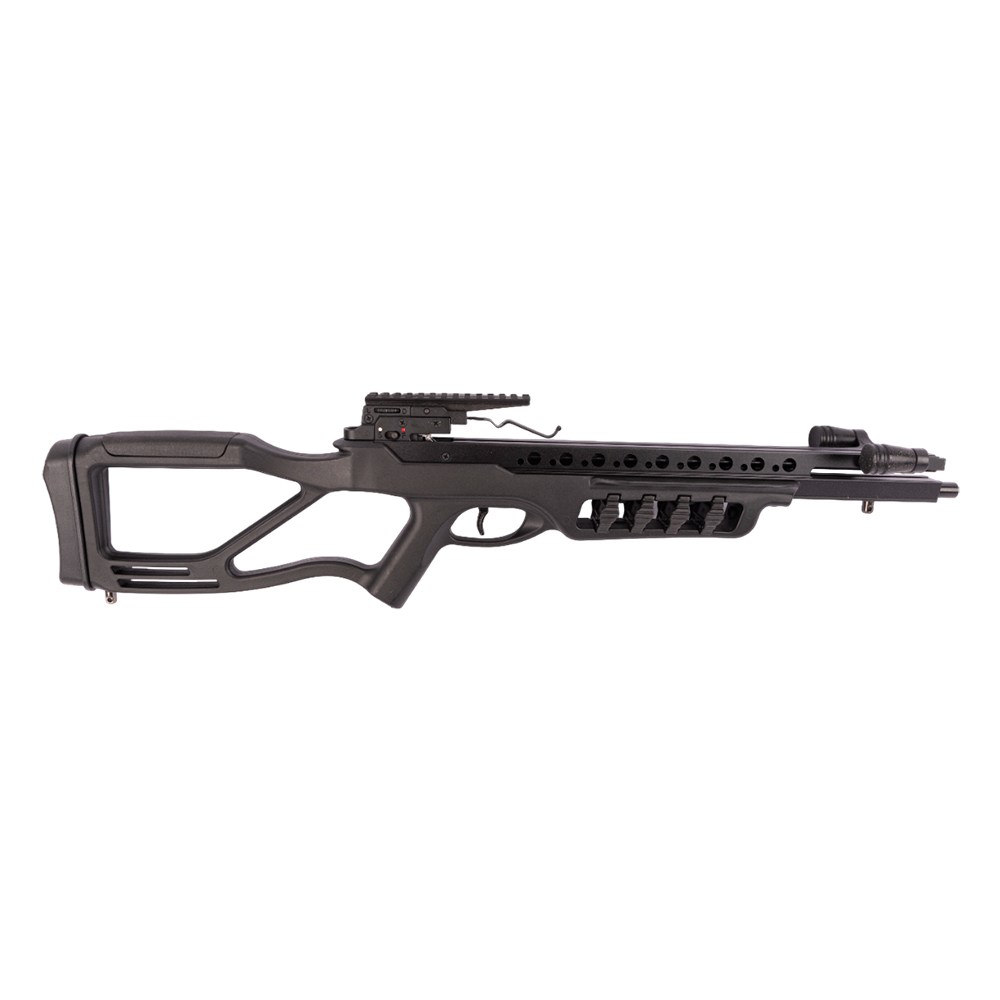 Приклад для арбалета Man Kung Fighter XB86, блочный, black, кивер, стрелы 4 шт., прицел. Фото №4