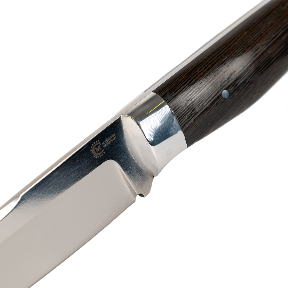 Нож МС Соболь, клинок Х12МФ, рукоять венге, дюраль. Фото №6