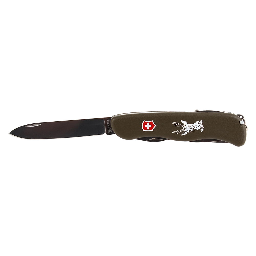 Нож Victorinox Hunter OD, 111мм, зеленый. Фото №4