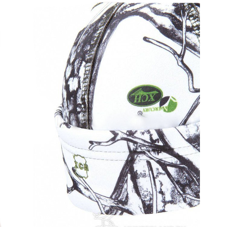 Шапочка демисезонная виндблок (белый лес) р.57_(ХСН). Фото №3