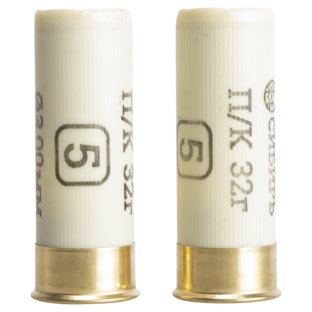 Патрон СИБИРЬ 12/70 охотничий дробовой 32г №5 (CX-2000) (пачка 25 шт) (в коробке 250шт). Фото №3