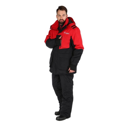 Костюм «Таймень» M черный/красный. Фото №2