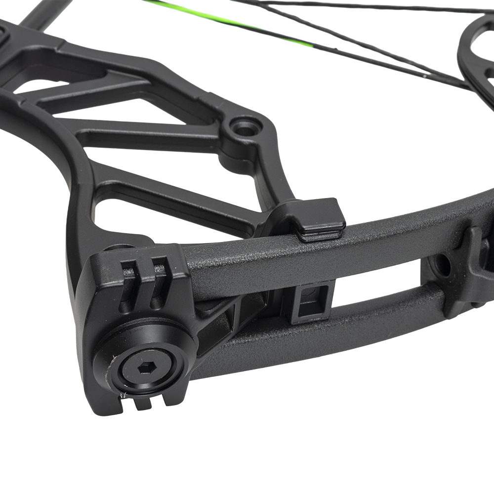 Лук Man Kung CBA5 Thorns, блочный, black, 30-60 lbs, прицел, пипсайт, полка, релиз, стабилизатор, кивер. Фото №12 Лук Man Kung CBA5 Thorns, блочный, black, 30-60 lbs, прицел, пипсайт, полка, релиз, стабилизатор, кивер. Фото №12