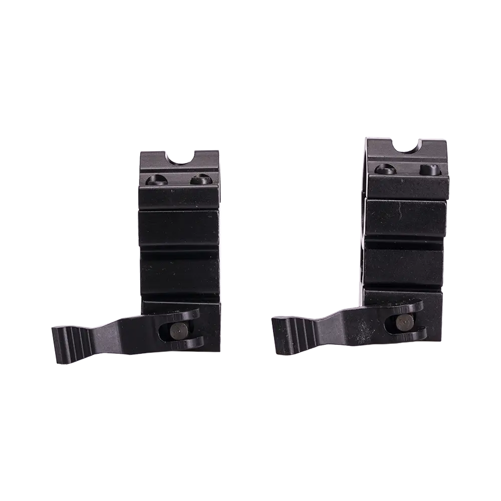 Кольца быстросъемные REMINGTON 25,4мм на Weaver средние 20мм рычаг. Фото №3