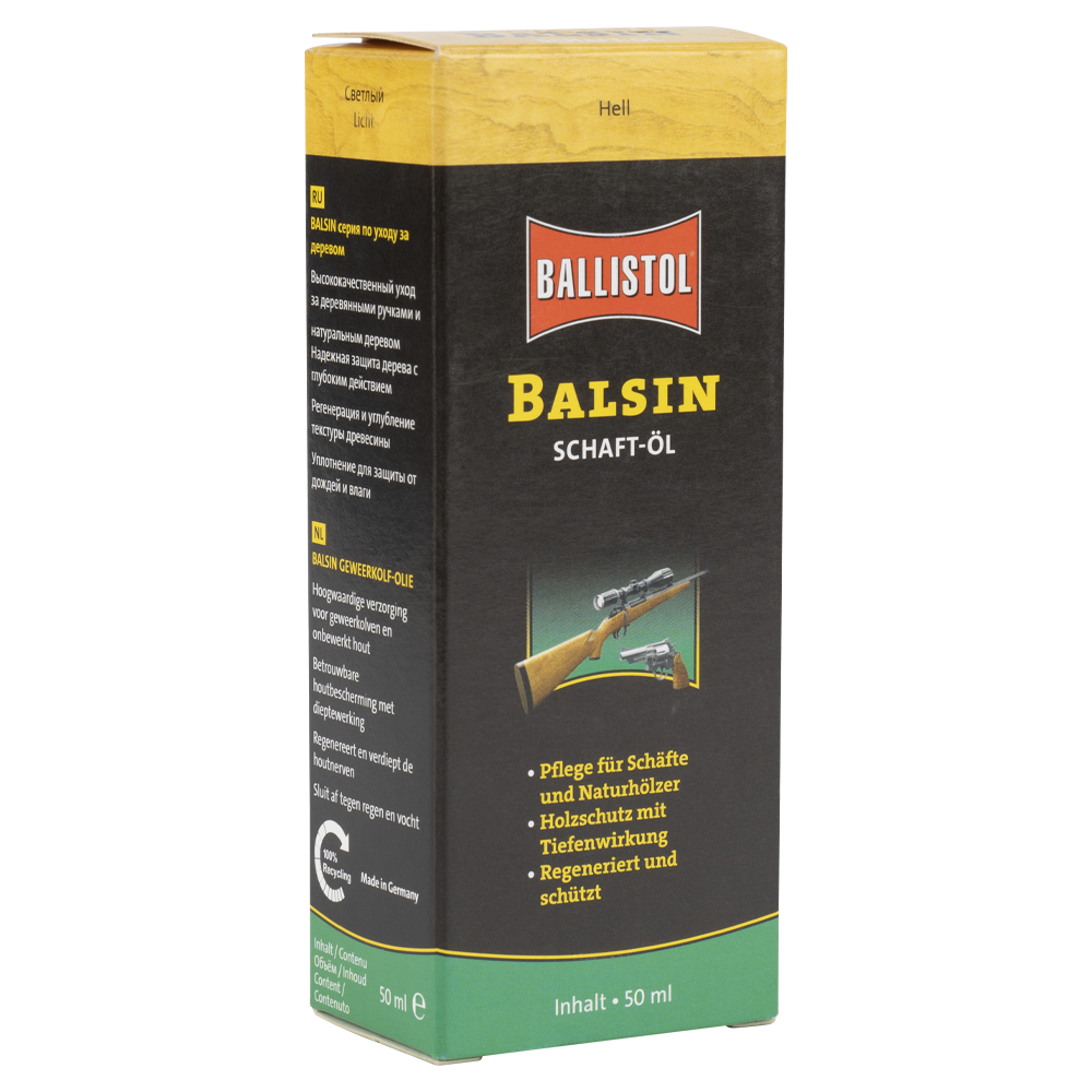 Средство для обработки дерева Balsin Schaftol 50ml (бесцветное). Фото №1