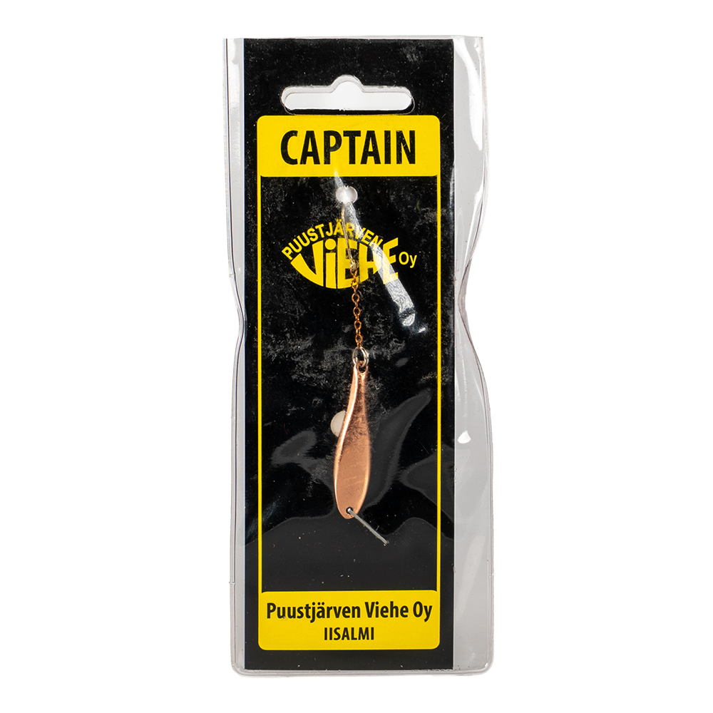 Блесна Puustjarven Captain 38мм, 5гр, цвет (Mes/Kup) цепочка-крючок. Фото №1 Блесна Puustjarven Captain 38мм, 5гр, цвет (Mes/Kup) цепочка-крючок. Фото №1