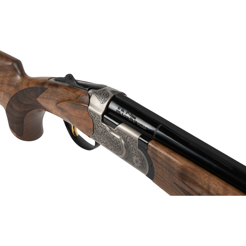 Ружье ATA SP Silverline I (сталь), 12/76, 760 мм, цветочно-букетная гравировка, кейс. Фото №6 Ружье ATA SP Silverline I (сталь), 12/76, 760 мм, цветочно-букетная гравировка, кейс. Фото №6