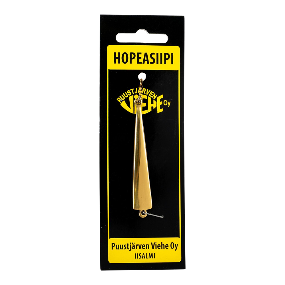 Блесна Puustjarven Hopeasiipi 60мм, 7гр, цвет (Mes/Hop) цепочка-крючок. Фото №2