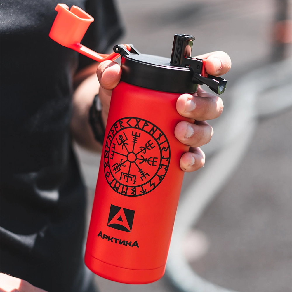 Термос-сититерм "Арктика" вакуумный, бытовой, 0,5 л вегвизир. Фото №6