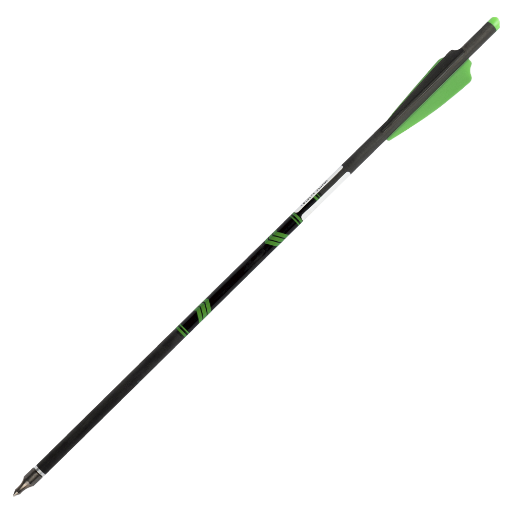 Стрела арбалетная карбоновая Centershot Toxic Carbon 16" Half Moon Nock. Фото №4 Стрела арбалетная карбоновая Centershot Toxic Carbon 16" Half Moon Nock. Фото №4