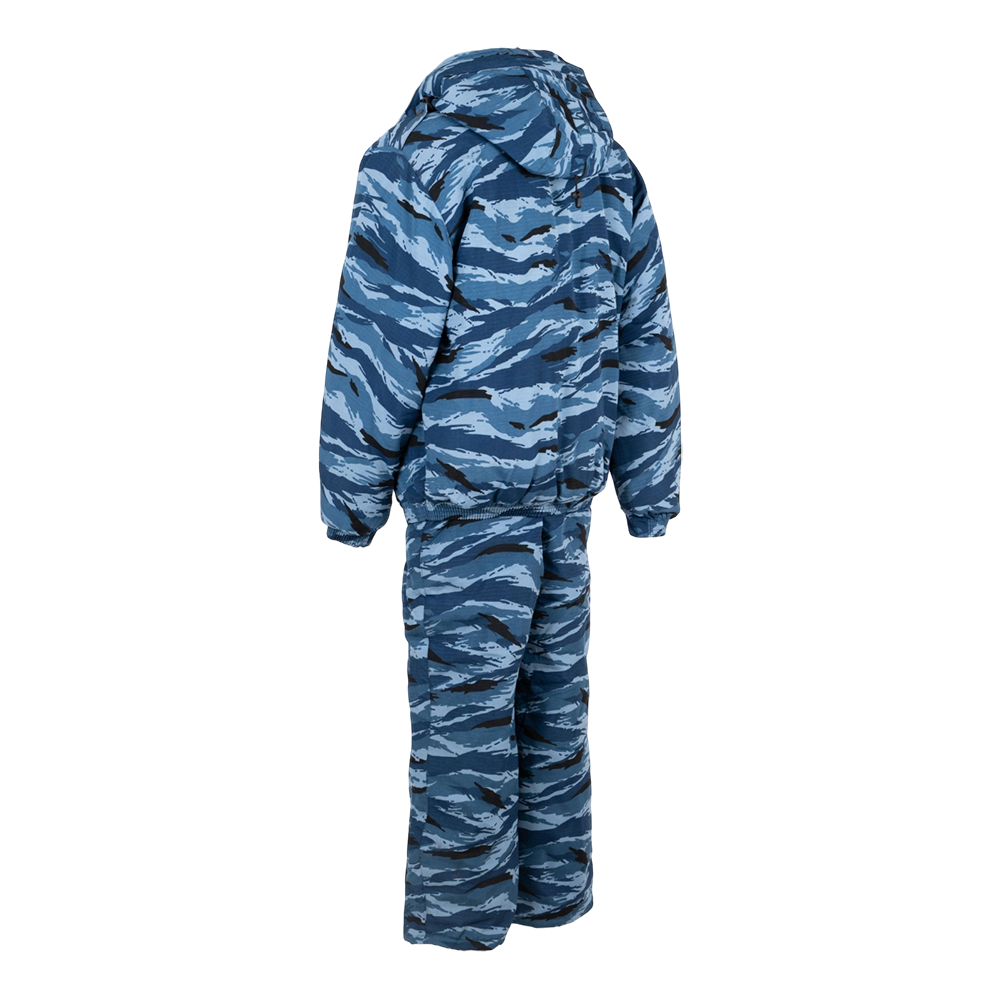 Костюм "Охрана"-зима (ткань смесовая, рип-стоп, синий КМФ). Фото №6