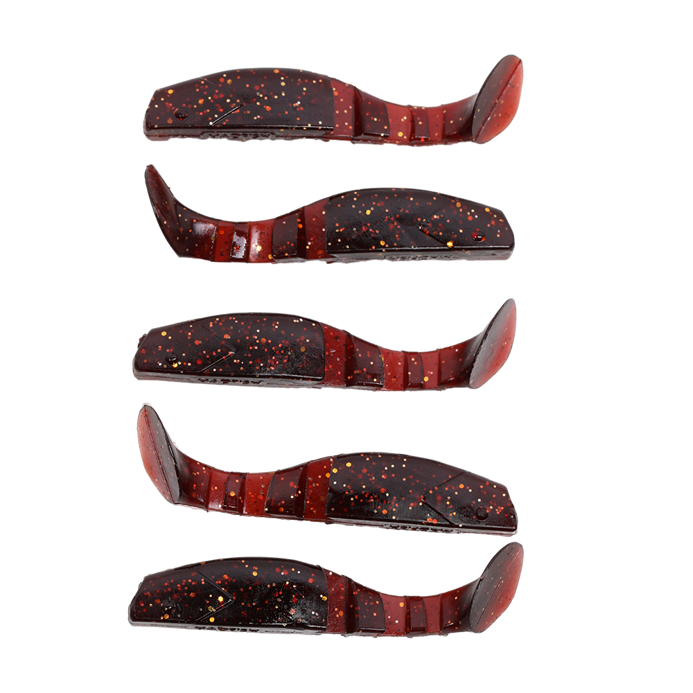 Виброхвост MADFISH Active Predator 70мм, 3,9гр, съедобная (5 шт. уп.) цвет (019). Фото №2