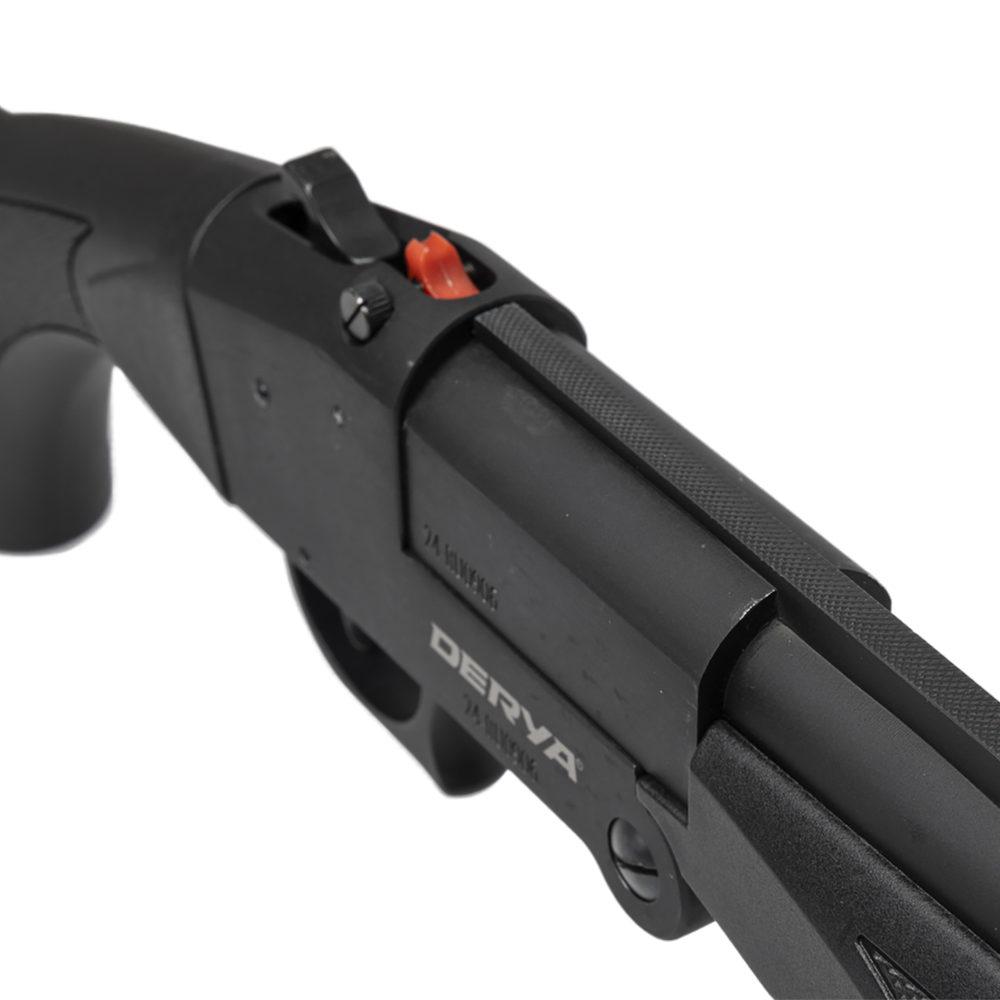 Ружье DERYA Single SS-TRI COMBO 12/76, 20/76, 410/76, L-560 (одноствольное, вентилируемая планка, пластик черный, набор чоков). Фото №9