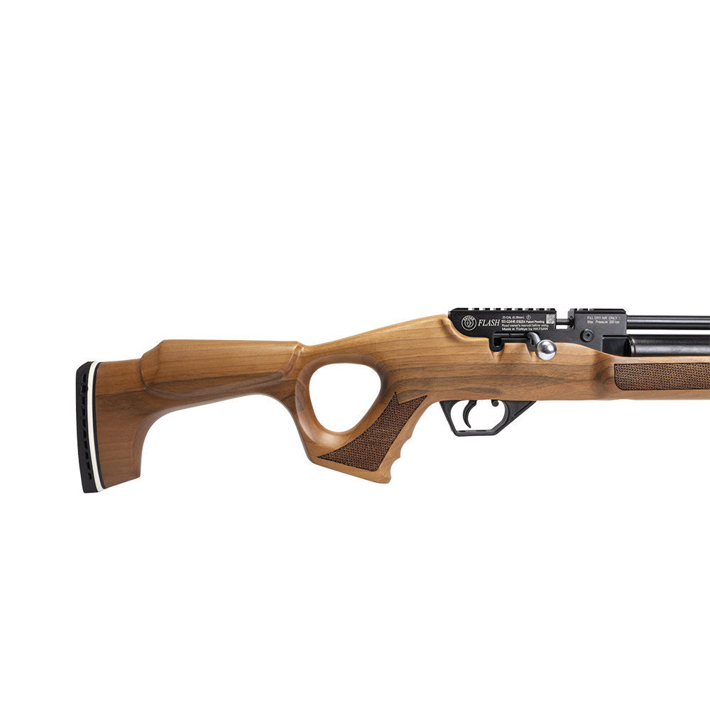 Винтовка пневматическая Hatsan FLASH W, калибр 6.35, 3 Дж (РСР, дерево). Фото №2 Винтовка пневматическая Hatsan FLASH W, калибр 6.35, 3 Дж (РСР, дерево). Фото №2
