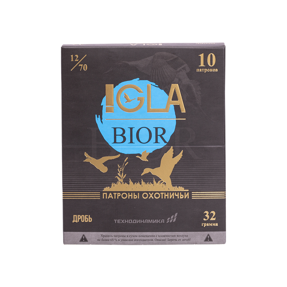 Патрон "Игла-Оптимум" 12/70 № 5 БИО 32 гр. (в пачке 10шт, короб.,250). Фото №5