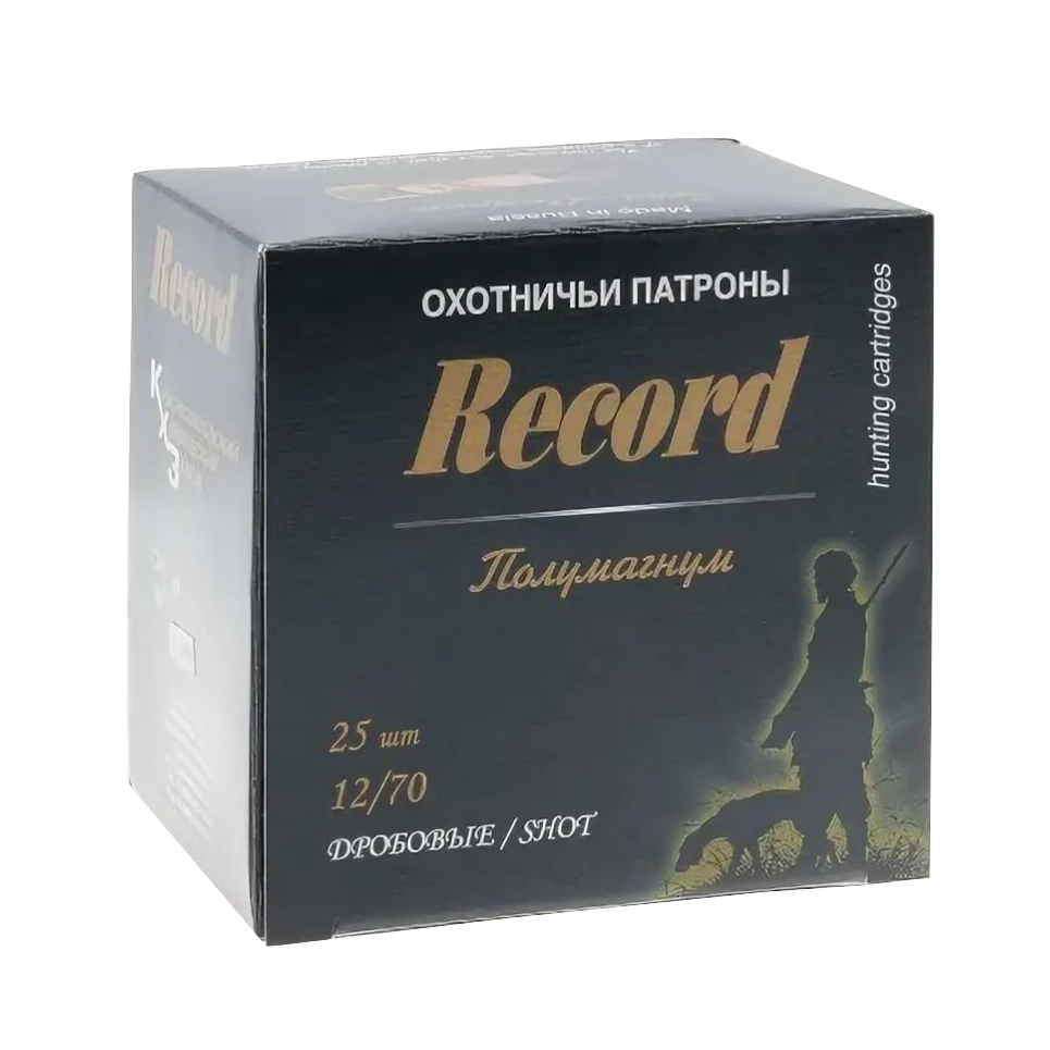 Патрон Рекорд 12/70 полумагнум №2 (в коробке 25 шт.). Фото №2 Патрон Рекорд 12/70 полумагнум №2 (в коробке 25 шт.). Фото №2