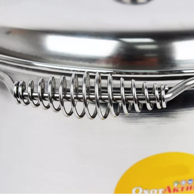 Котелок походный «ОхотАктив» нержавеющая сталь, d 18 см, v 2 л. Фото №3