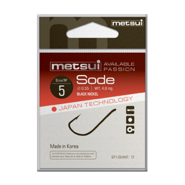 Крючки metsui ABERDEEN JIG цвет bln, размер № 1, в уп. 6 шт.. Фото №1