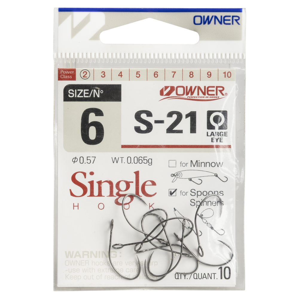 Крючок OWNER №51572 / S-21 № 6 (10шт.). Фото №1 Крючок OWNER №51572 / S-21 № 6 (10шт.). Фото №1