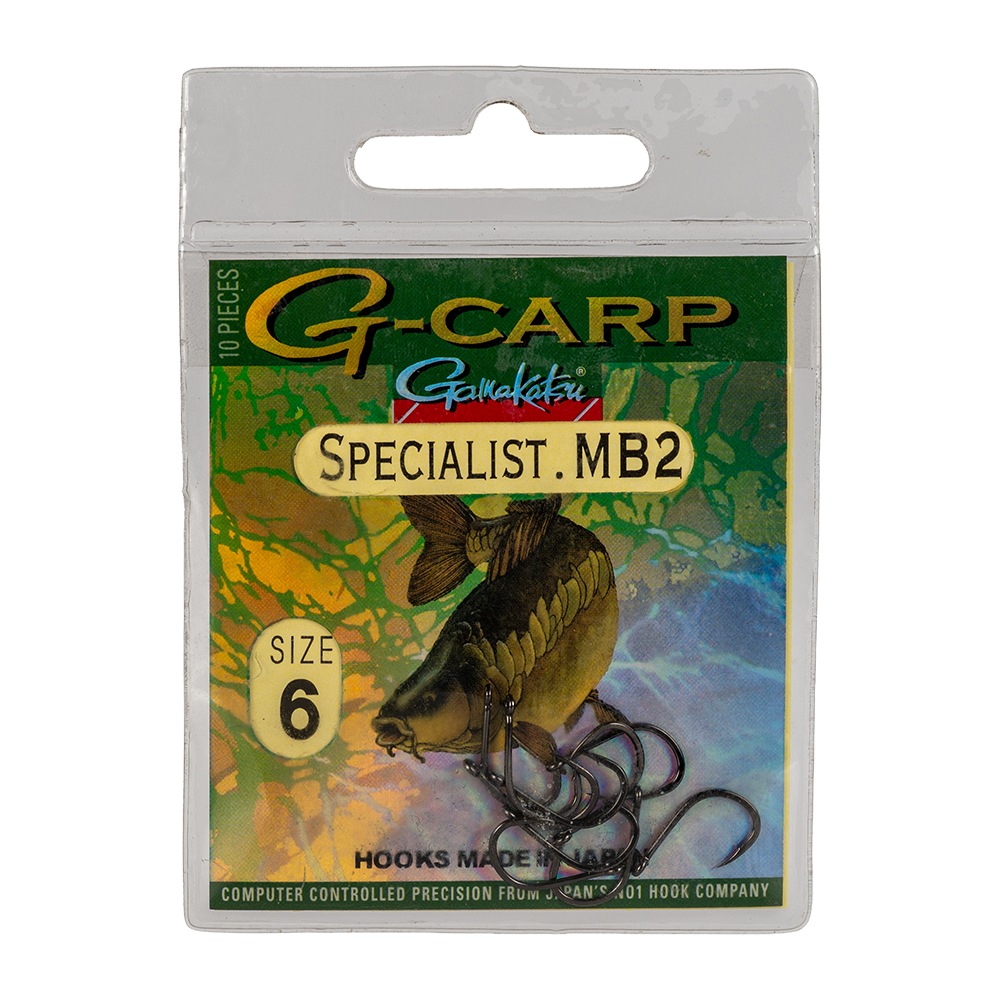 Крючок Gamakatsu G-Carp Specialist MB2 №06. Фото №1