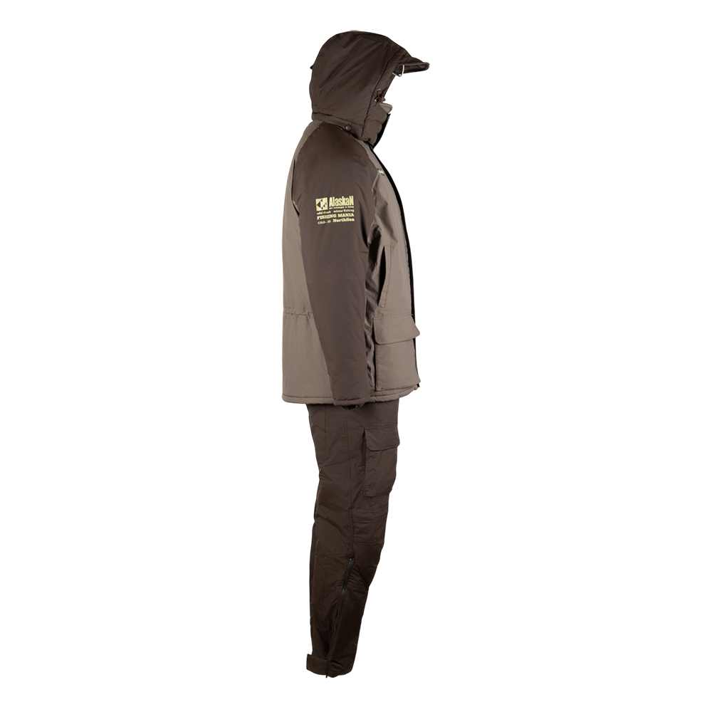 Костюм зимний Alaskan Russian Mission FS (куртка/полукомбез) хаки/коричневый р. XL. Фото №5 Костюм зимний Alaskan Russian Mission FS (куртка/полукомбез) хаки/коричневый р. XL. Фото №5