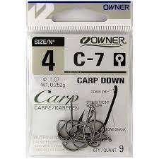 Крючок Owner Carp Down C7 №8. Фото №2