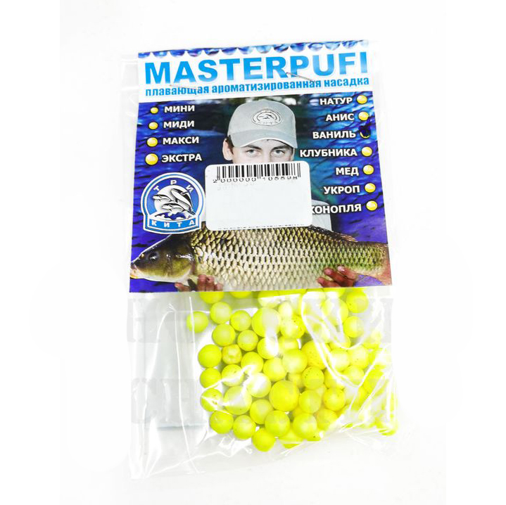 Насадка "Мастер Пуфи" ваниль (10шт) (Три Кита). Фото №1