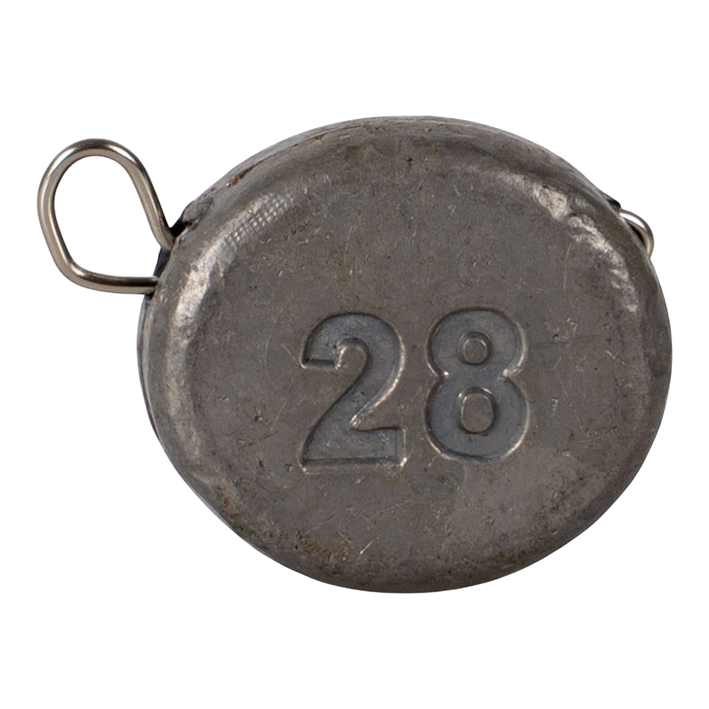 Груз Чебурашка (таблетка) разборная. Вес 28,0 гр (10 шт/упак). Фото №1