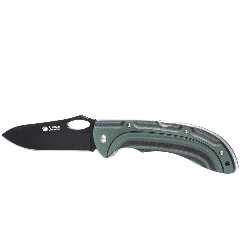 Нож Dream 440C BT (Черный,Микарта) Кизляр. Фото №2