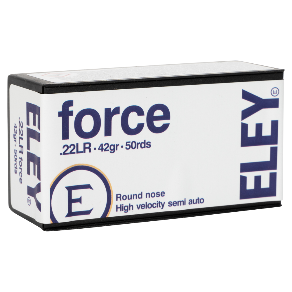 Патрон кал. 22 LR ELEY Force 2,7г (в пачке 50 шт.) (в коробке1250 шт) 42gr. Фото №2 Патрон кал. 22 LR ELEY Force 2,7г (в пачке 50 шт.) (в коробке1250 шт) 42gr. Фото №2