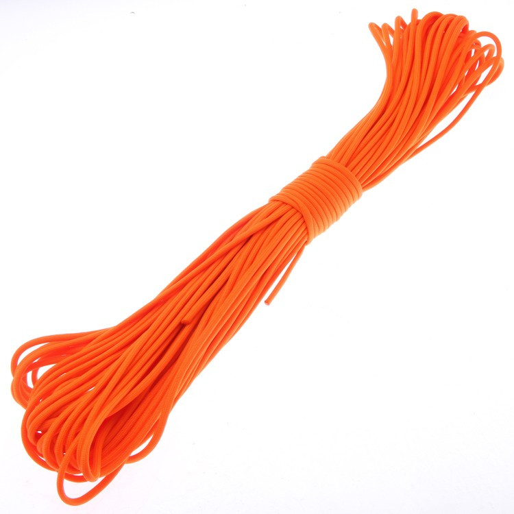 Шнур для ножа Parachute Cord Neon оранжевый , 1 м. Фото №2