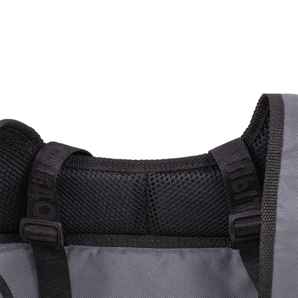 Сумка-рюкзак "СЛЕДОПЫТ" для зимнего ящика универсальная, 4 кармана, цвет серый. Фото №19