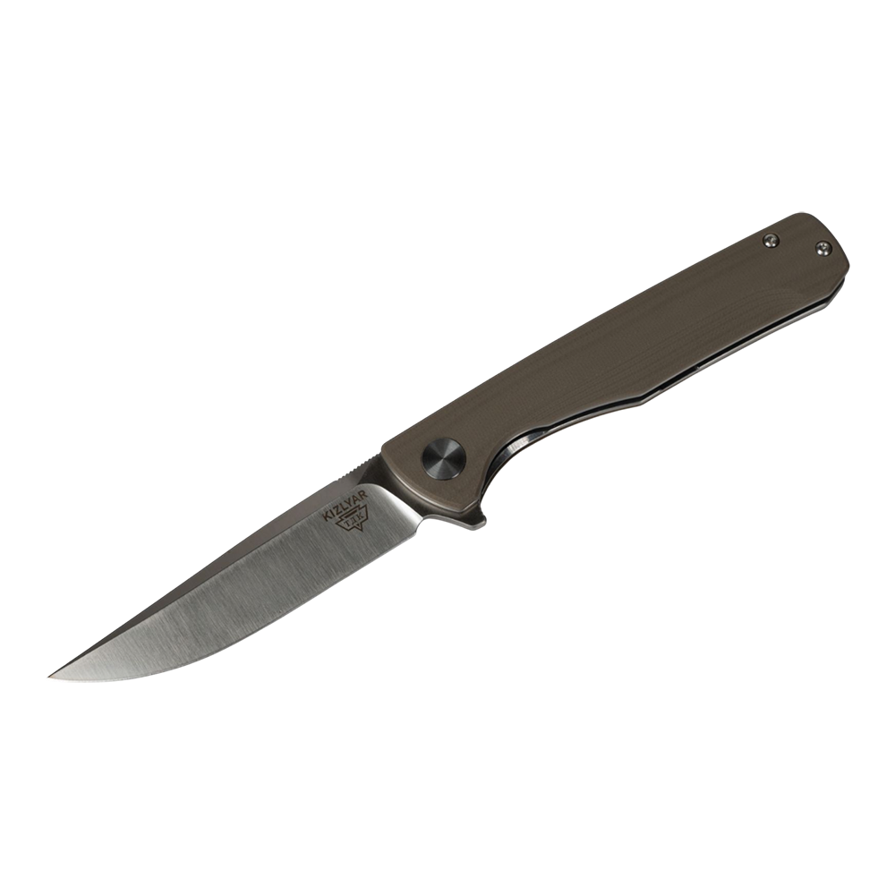 Нож складной Кизляр Arrow клинок D2, рукоять G10, песочный. Фото №5