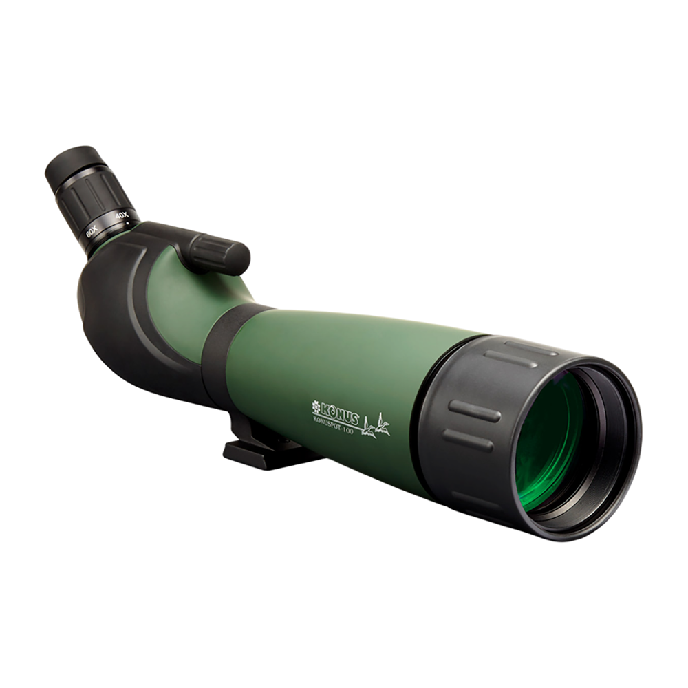 Зрительная труба Konus Konuspot-100 20-60X100mm, наклонный окуляр, чехол. Фото №2