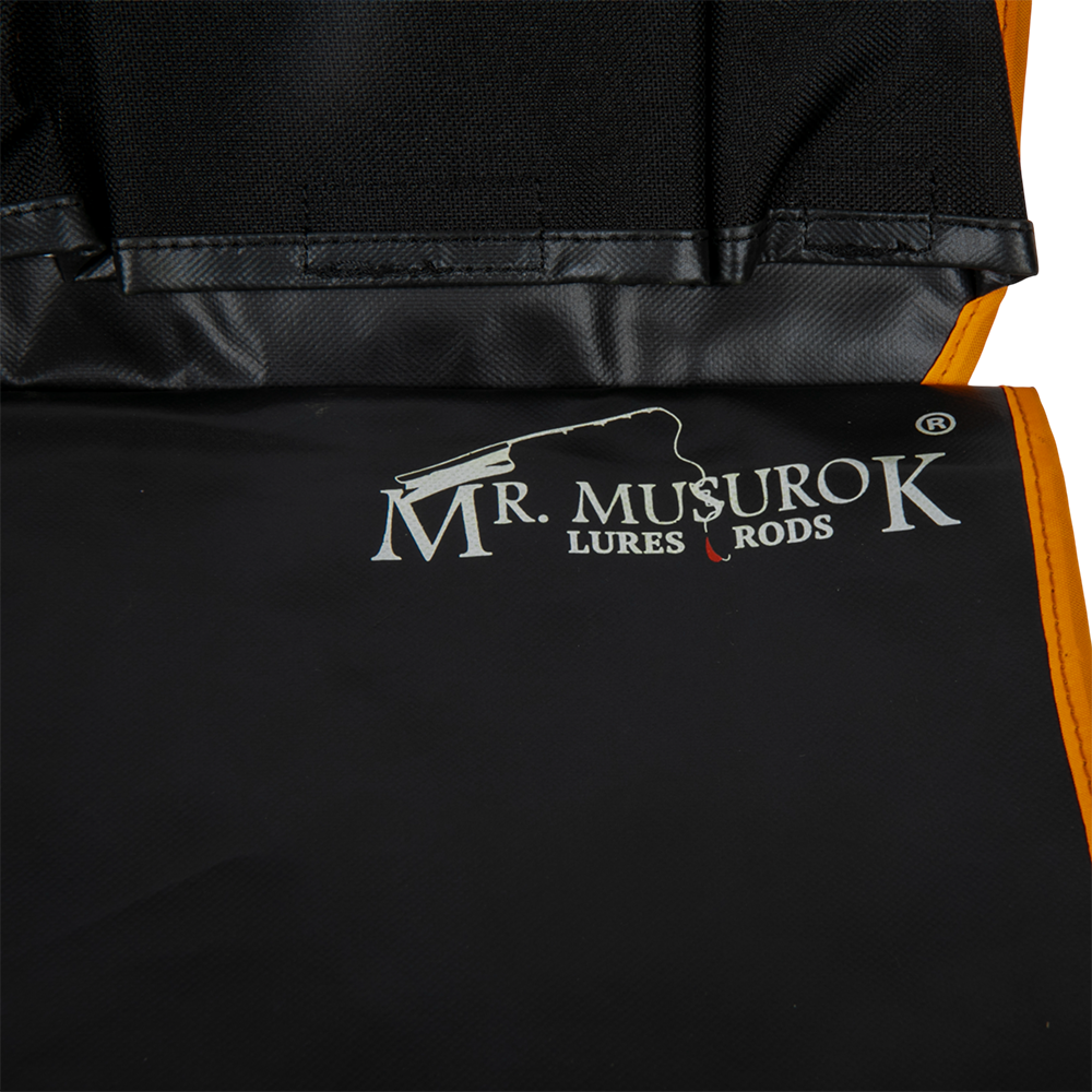 Чехол под 10 удочек с дополнительными карманами (чёрный). Фото №2
