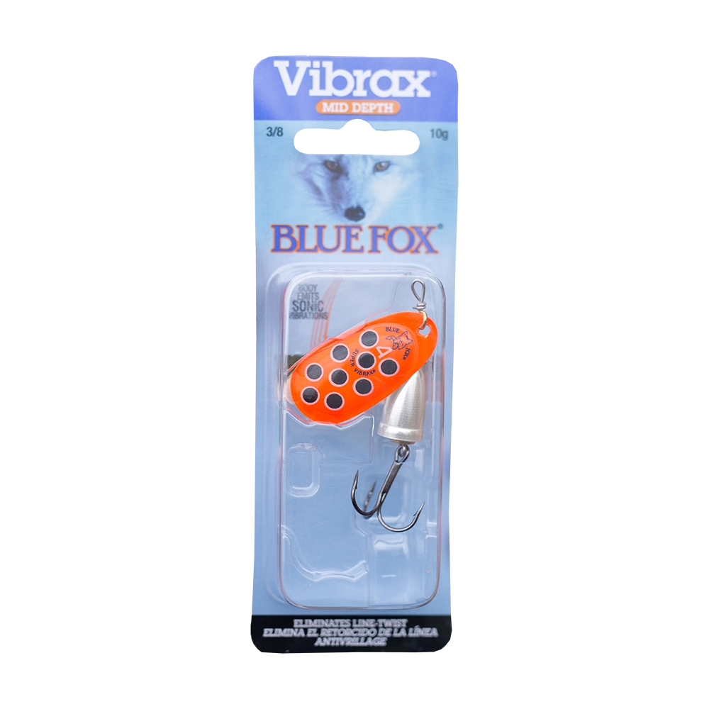 Блесна вращающаяся Blue Fox Vibrax Hot Pepper №4, 10гр, цвет (RBS) красный/черный. Фото №1 Блесна вращающаяся Blue Fox Vibrax Hot Pepper №4, 10гр, цвет (RBS) красный/черный. Фото №1