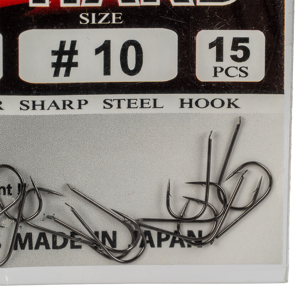 Крючок Gamakatsu Hook A1 LS-1310NS №10. Фото №2