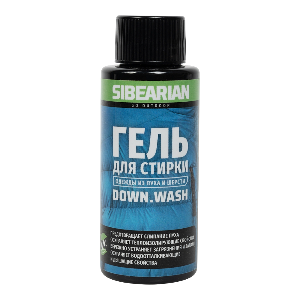 Гель SIBEARIAN DOWN.WASH для стирки одежды из пуха и шерсти 50 мл. Фото №1