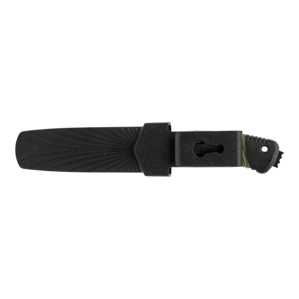 Нож туристический "Columbia" 1638D, клинок нержавеющая сталь, рукоять пластик/резина, со стеклобоем (Ярхант. Фото №4