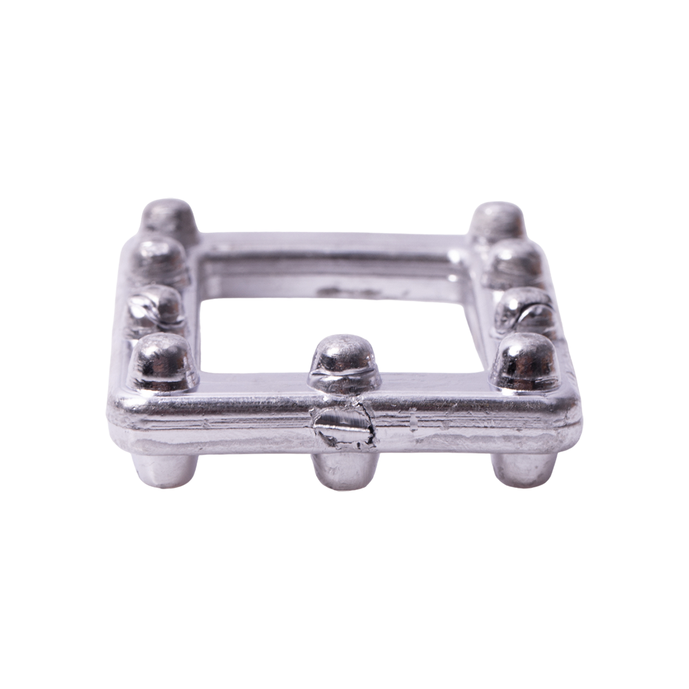 Груз "Рамка" с шипами и ушком 260гр.. Фото №3