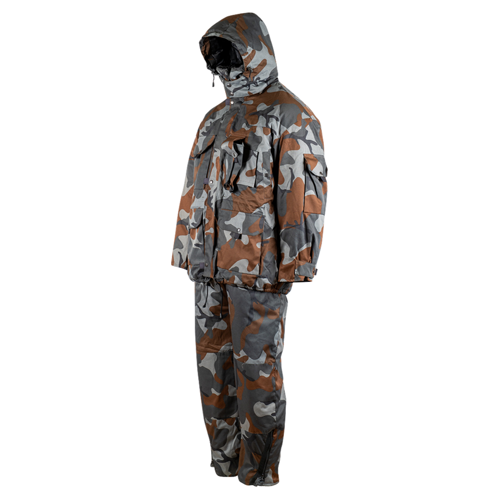 Костюм зимний (ткань, серый камуфляж). Фото №6