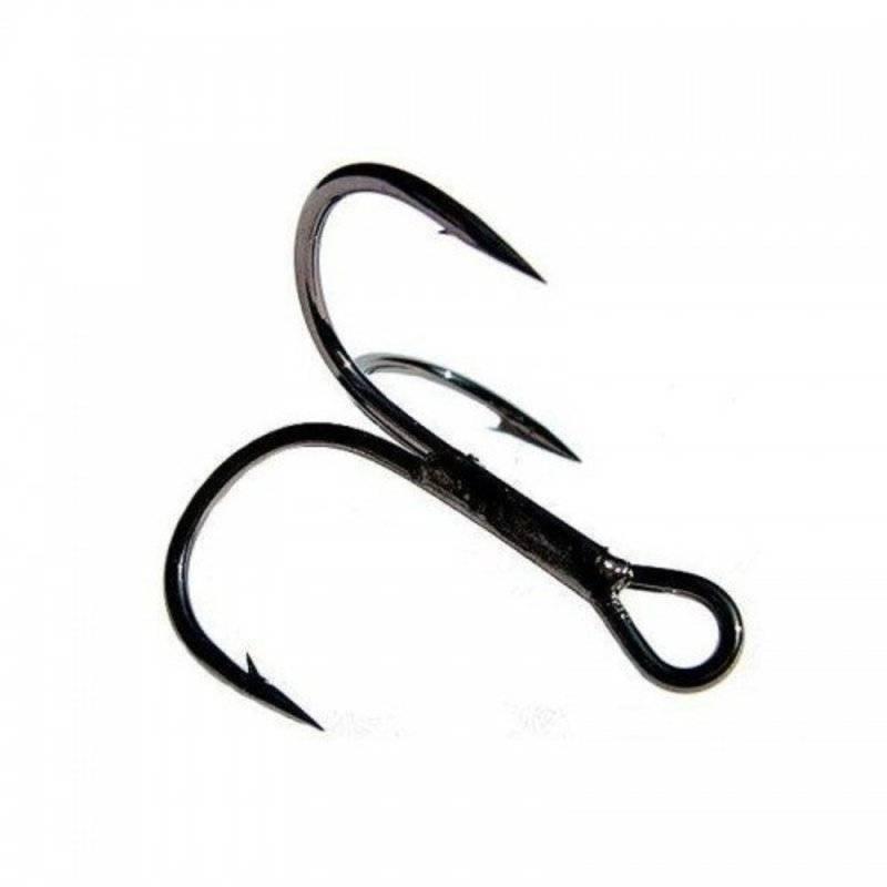 Крючок-тройник "SIWEIDA" черный N12 1шт 3101112 (C151). Фото №2 Крючок-тройник "SIWEIDA" черный N12 1шт 3101112 (C151). Фото №2