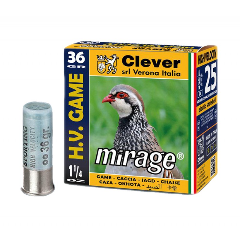 Патрон Clever 12/70 № 3 36 гр. (25 шт.) (коробка 250 шт.). Фото №2 Патрон Clever 12/70 № 3 36 гр. (25 шт.) (коробка 250 шт.). Фото №2