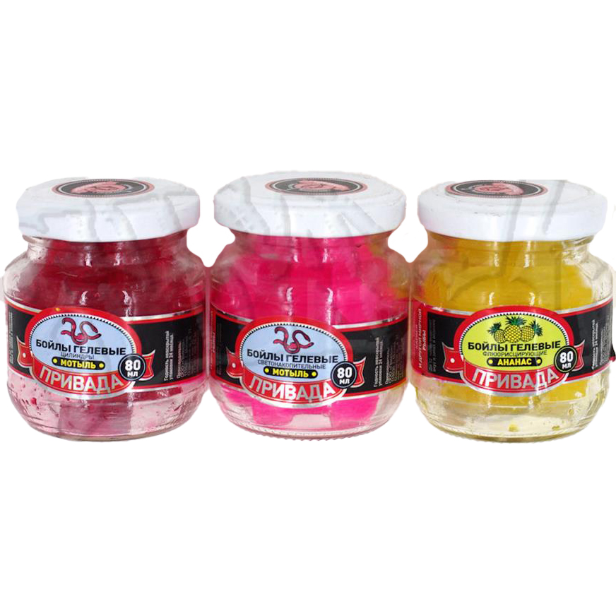 Бойлы гелевые-цилиндры флюоресцентные кукуруза 80мл. Фото №1