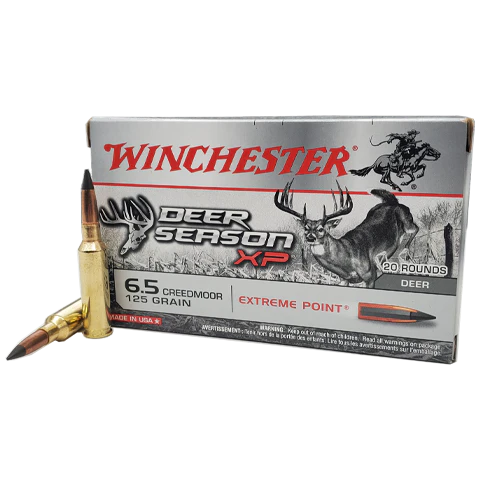 Патрон нарезной WINCHESTER калибр 6,5 CREEDMORE EXTREME POINT 8,1 гр. 125 grn. (в пачке 20 шт.). Фото №1