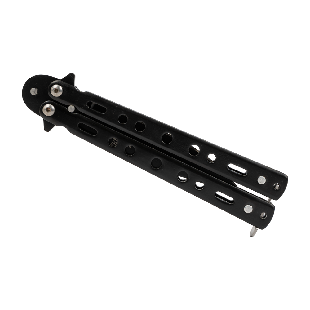 Нож складной "Бабочка" ВТ01ВВ, клинок 420, рукоять металл (Ярхант). Фото №2