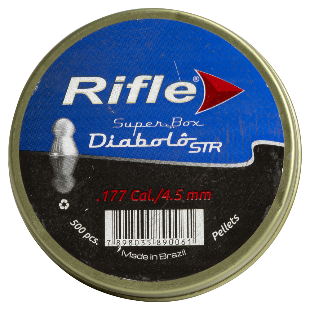 Пуля пневматическая RIFLE STR Basic Series Diabolo 4,5 мм. 0,47 гр. (500 шт. в банке). Фото №3 Пуля пневматическая RIFLE STR Basic Series Diabolo 4,5 мм. 0,47 гр. (500 шт. в банке). Фото №3