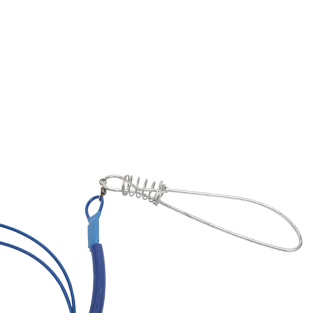 Кукан металлический (трос) 7-ми карабиновый. Фото №2